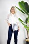 3015 Organza, Self-Striped, Scratched Shirt - 4