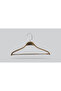Ahşap Barli Lama Silver Hook Clothes, Blouse and Pants Hanger 24 Pieces - 4