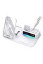 Wireless Charging Station 6 in 1 with Alarm Clock and Speaker - 2
