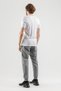 Sportswear Fv 9 I V Collar Flexible Men's T-Shirt White - 6