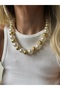 Gold Bulk Nina Necklace - 3