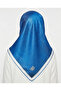 Crystal Scarf-Sax Blue - 4