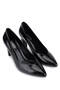 Women's Genuine Leather Black Patent Leather High Heels - 2