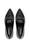 Women's Genuine Leather Black Patent Leather High Heels - 6
