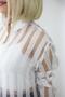 3015 Organza, Self-Striped, Scratched Shirt - 3