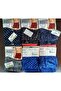 1102 Men's Mixed Pattern Towel Waist Boxer Shorts 3 Pieces - 2