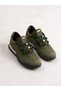 Cortina Green Lace-Up Women's Sneakers - 4