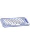 Tastatură wireless Pop Icon, Bluetooth, Liliac - 3