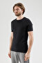 Sportswear Fv 4 I O Collared Flexible Men's T-Shirt Black - 2