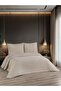 Reyna 3 Piece Geometric Cappuccino Pike Set 240 X 260 cm 240 X 260 cm Cappuccino - 6