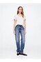 Women's V-Neck Cotton White T-Shirt - 4