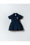 Baby Girl Pique Dress 100% Cotton Polo Collar Casual & Summer Dress