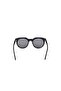 Round dark green sunglasses - 4