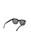 Round dark green sunglasses - 5