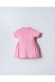 Baby Girl Pique Dress 100% Cotton Polo Collar Casual & Summer Dress - 4