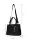 Women's Shoulder Bag Black Cn7510T – Casual and Stylish Design, Lightweight and Convenient - 7