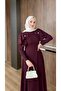 فستان سهرة Katarina بكتف مزين بالأحجار - 6