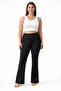 Women's High Waist Pocketed Spanish Leggings Trousers