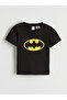 Black Batman Printed Baby Boy T-Shirt and Shorts - 2