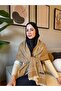 Etro Pattern Cashmere Shoulder Shawl-Gold - 2