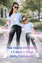 Mother Daughter Mama Min Toparlayıcı Tayt T-Shirt Combination Single Price Oversize 100% Cotton