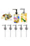 Liquid Soap Dispenser Pump Liquid Soap Dispenser Pump Apparatus Nickel - 5 Pieces
