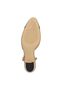Slingback Cap Toe Block Heel Pumps - 5