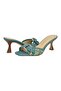 Dista Buckled Logo Kitten Heels - 7