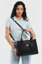 Women's Shoulder Bag Black Cn7562T – Casual and Stylish Design, Lightweight and Convenient - 3