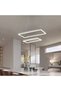 Lustră pendul LED modernă, alb - 6