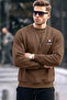 Men's Not Sorry Printed Coffee Sweatshirt - 2