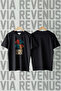 Good Luck Printed Crew Neck Wide Fit Unisex Tshirt