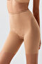 High Waist Laser Cut Corset Shorts, 369602 - 3