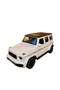1:32 Metal Pull-Back Mercedes G65 White Sound and Light Toy Off-Road Vehicle with Opening Doors - 3