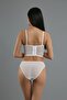 Double-Push up Padded Half Bustier Bra Panty Set, 334157 - 4