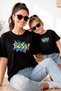 Mother Daughter 100% Cotton T-Shirt Mama Mini Mother Daughter Single Price