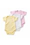 Newborn Baby/Child 3-Piece Body Suit with Ruffles, Half Sleeves, 100% Cotton - 2