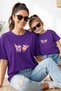 Mother Daughter 100% Cotton T-Shirt Mama Mini Mother Daughter Single Price