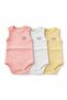 Newborn Baby/Child 3-Piece Bodysuit 100% Cotton - 3