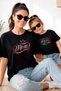Mother Daughter 100% Cotton T-Shirt Mama Mini Mother Daughter Single Price