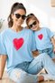 Mother Daughter 100% Cotton T-Shirt Mama Mini Mother Daughter Single Price