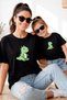 Mother Daughter 100% Cotton T-Shirt Mama Mini Mother Daughter Single Price