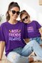 Mother Daughter 100% Cotton T-Shirt Mama Mini Mother Daughter Single Price