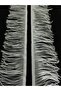 White Edge Fringe -Tassel-Accessory-Dress 8 cm - 2