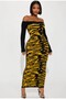 Fashion Nova Queen of the Forest Sweater/Tricot Maxi Dress