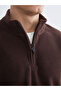 Rmz Gi̇yi̇m Farkiyla Dik Roba Collar Fleece Men's Sweatshirt - 3