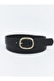 Black Leather-Look Women's Belt from Guliis Store
