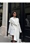 Women's Blazer with Detachable Shawl Collar Detail - 4