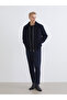 Esvab • Modern & Distinctive Regular Fit Velvet Men's Coat - 2