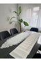 Linen Textured Luxury French Lace American Set/12 People-13 Pieces - 6